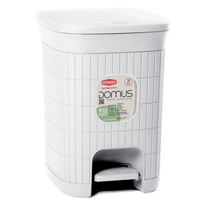 DOMUS HOME COLLECTION pedal <b>bin</b> (20Lt) White 90300 - Product Image 1