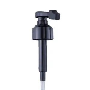 Manufacture SGS Certificated Food Grade Plastic Pump Sauce Dispenser Coffee Syrup Pump With Food Grade Silicone Stopper