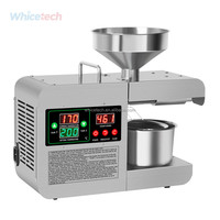 Presse à huile commerciale automatique WH-X8S 820W en acier inoxydable pour usage domestique et commercial