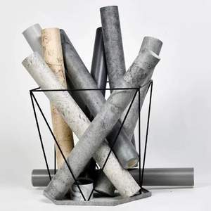 Irini 3D Ciment Industriel Mural Béton <span class=keywords><strong>Gris</strong></span> <span class=keywords><strong>Vintage</strong></span> Vinyle Autocollant Mural Auto-Adhésif PVC <span class=keywords><strong>Papier</strong></span> <span class=keywords><strong>Peint</strong></span> - Product Image 1