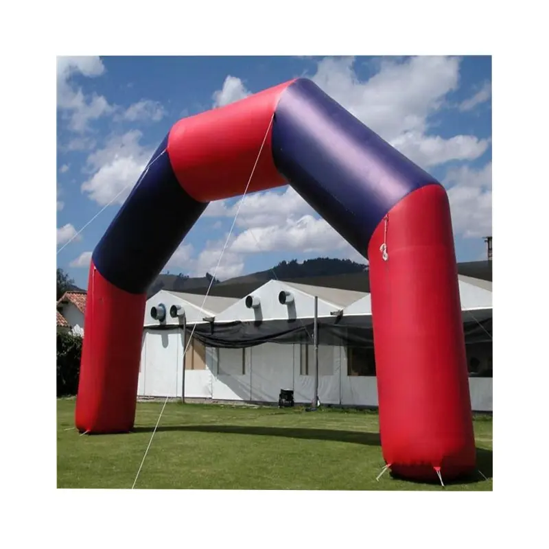 Thể thao đua Inflatable sao kết thúc dòng vòm thể thao tổ chức sự kiện trang trí ngoài trời sự kiện Inflatable vòm