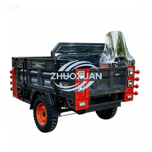 Heavy Duty Electric Dump Tricycle - 1000W-2000W Motor 30-50km/h for Construction/Material Handling - Product Image 3
