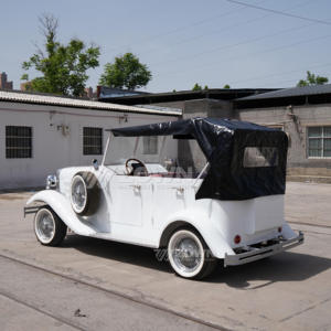 Voiture classique électrique haute configuration 4 roues 6 sièges couleur et taille personnalisées pour les mariages touristiques utilisation en extérieur - Product Image 2