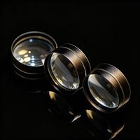 Custom Cemented Achromatic Doublet Lens Blackened Edges AR Coated Optical Glass Lens for Optical Instrument