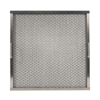 Filter Udara HEPA Tahan Suhu Tinggi Serat Kaca Kustom Pabrik Efisiensi H13/H14 dengan Pegangan Jaring Logam dan Segel Silikon