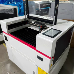 Лазерный гравировально-режущий станок CO2 с радиочастотной трубкой малого размера, 40-80 Вт, портативный, настольный, модели 5030, 7050, 9060 - Product Image 2