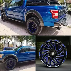 <span class=keywords><strong>ก</strong></span>ารออ<span class=keywords><strong>ก</strong></span>แบบเว้า BEAST ลบ Offset -44 ล้ออัลลอยด์ปลอมแปลง <span class=keywords><strong>20</strong></span> นิ้ว 12J offroad ล้อ 5x114.3 ขอบแม็<span class=keywords><strong>ก</strong></span>สําหรับฟอร์ดเรนเจอร์ - Product Image 4