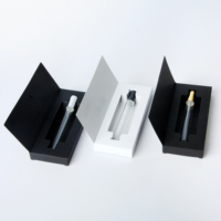 Tube de parfum en verre 5ml 10ml, flacon d'emballage, mini échantillon de parfum, vaporisateur, boîte cadeau, impression sérigraphique, revêtement UV, 2 pièces