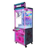 Machine à griffes commerciale avec accepteur de billets pour le jeu et l'exploitation commerciale, attrapeur de jouets en peluche UL, machine à griffes d'arcade pour poupées