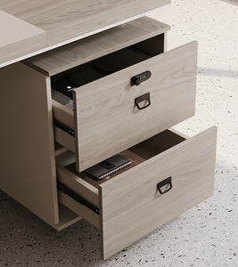 Modern Executive <b>Office</b> Desk Computer <b>Workstation</b> Table with Drawer Storage for <b>Office</b> Building - Product Image 4