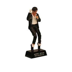 Muñeca de cabeza móvil de diseño personalizado, muñeco de resina con cabeza móvil, cabeza de Bobble de <span class=keywords><strong>Michael</strong></span> Jackson, decoración del hogar - Product Image 1