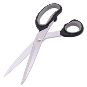 Lu Ban's Work Tailor <b>Scissors</b> 9-Inch Stainless Steel Blade Plastic Handle For <b>Sewing</b> Fabric Cutting - Product Image 1