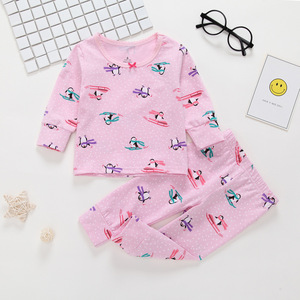 Fournisseur chinois, achat en ligne en gros, vêtements de boutique pour enfants, ensemble de sous-vêtements à manches longues à motifs de dessins animés pour bébé - Product Image 5