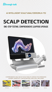 New Tech Hair and Scalp Analyzer Digital <b>Microscope</b> Hair Analyzer Trichoscope Skin Diagnosis Hair Analyzer - Product Image 5