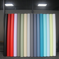Film adhésif pour voiture en PVC argenté, autocollant mat chromé gris météore, film vinyle anti-rayures, protection UV, épaisseur 7,5 mil, couleur