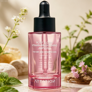 ATTATION Ampoule éclaircissante aux vitamines Rosy Bloom, soin beauté éclatante pour une peau claire, correction du teint quotidienne. - Product Image 1
