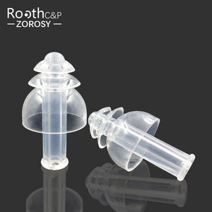 2020 neues Design schall dichte Ohr stöpsel Großhandel super weiche wieder verwendbare Silikon Ohr stöpsel - Product Image 5