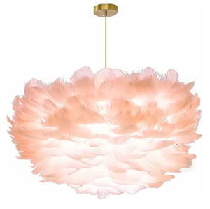 Lampadari <span class=keywords><strong>rosa</strong></span> a tamburo ovale - Product Image 5