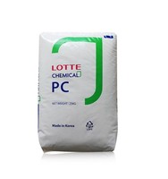 Granulés de polycarbonate optique transparent haute rigueur et haute fluidité PC-1220 de PC Lotte Chemical