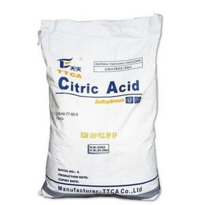 High Quality Food Grade Citric Acid Monohydrate Bulk Powder Flavoring Agents MERRYYANG Brand CAS 77-92-9 China Factory <b>Bag</b> - Product Image 4
