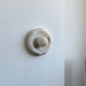 Lámpara de Pared de Alabastro <span class=keywords><strong>Español</strong></span> Natural Moderno, Lámpara de Pared Decorativa de Piedra para Dormitorio, Sala de Estar - Product Image 3