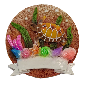 Diseño Redondo Personalizado de Alta Calidad, Nueva Serie Océano con Elementos Naturales, Se Aceptan Diseños OEM y ODM, Magnético - Product Image 2