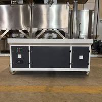 Mesa de Trabajo con Sistema de Aspiración de Polvo de 2m, Limpieza Automática por Pulsación para Taller Metálico