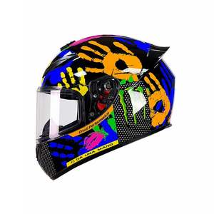 Casque de moto - Convient aux hommes et aux femmes, casque de sécurité intégral pour toutes les saisons, casque de sécurité électrique - Product Image 5