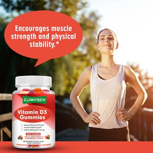 Gomitas de Vitamina D3 OEM ODM con Vitamina D3 que Ayudan a la Absorción de <span class=keywords><strong>Calcio</strong></span>, Promoviendo <span class=keywords><strong>Huesos</strong></span> y Dientes Saludables - Product Image 6