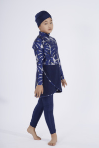 Phổ Biến 2 Bộ Cha Mẹ Con Áo Tắm khiêm tốn Hồi Giáo Hồi Giáo Gia Đình Bơi Phù Hợp Với Đồ Bơi Burkini Bơi Phù Hợp Với - Product Image 6