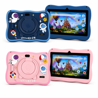 Tablette pour enfants de 7 pouces, 4 Go de RAM, 32 Go de stockage, design animal, apprentissage éducatif, tablette Android, tablette pour enfant