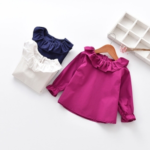 Camisetas de Manga Larga de Color Sólido para Niños, Fabricantes en China, Precio de 2 Dólares - Product Image 2