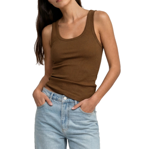 Chaleco de Algodón Tejido para Mujer, Tallas Grandes, Comodidad Total, Corte Holgado, Ideal para Verano, Casual o Descanso - Product Image 1