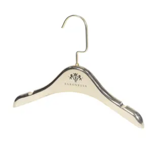 Fantastische Aanpasbare Kinderen Plastic Hanger Met Broek Verstelbare Clips En Galvaniseren Hanger