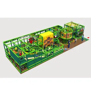 Hot Sell Commercial Kids Indoor Playground Equipment Eco-friendly PU Foam Children Soft Play With Ball Pit