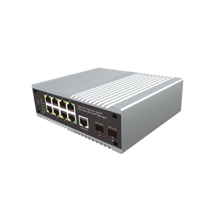 Interruttore a fibra ottica <span class=keywords><strong>Ethernet</strong></span> industriale a 10 porte Gigabit con connettore SNMP e gestione QoS RJ45 per ricevitore ottico - Product Image 4