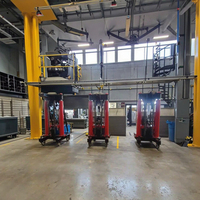Système de palan à cylindre hydraulique à Double effet télescopique de qualité fiable de vente d'usine pour le système de levage de conteneur d'expédition