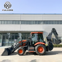 Chargeuse-pelleteuse FULCORE de norme internationale avec moteur diesel de 82 kW, entretien facile pour la construction