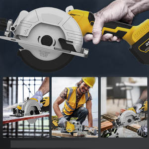 <span class=keywords><strong>Scie</strong></span> <span class=keywords><strong>circulaire</strong></span> électrique compacte sans fil rechargeable, mini <span class=keywords><strong>scie</strong></span> <span class=keywords><strong>circulaire</strong></span> portative pour la coupe du bois - Product Image 5
