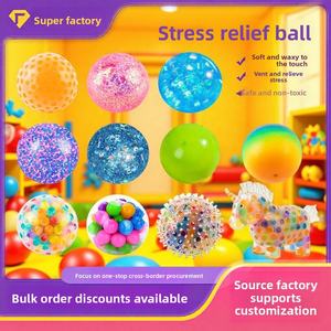 Jouet <span class=keywords><strong>anti</strong></span>-<span class=keywords><strong>stress</strong></span> TPR Maltose Squishy à remontée lente, jouet sensoriel mochi souple et collant pour la décompression, en vrac - Product Image 2