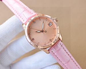 นาฬิกาข้อมือผู้หญิงสีชมพู ดีไซน์เนอร์คุณภาพสูง ขายดี - Product Image 4