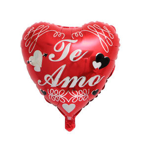 DJTSN 18 pulgadas globo español TE AMO Día de San Valentín globo de aluminio suministros de decoración de la boda crear ambiente romántico - Product Image 3