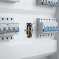 Attache-câble auto-bloquante SVM ETFE de qualité industrielle, résistante aux acides et aux alcalis, pour le regroupement de câbles électriques et de tuyaux chimiques, résistante aux hautes températures