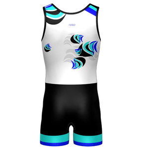 Pakaian mendayung kustom pakaian olahraga klub latihan dayung Unisuit perahu dayung balap kulit setelan singlet - Product Image 2