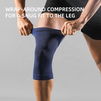 Genouillère de sport VBOSi 5977 respirante en nylon et élasthanne, compression professionnelle, protection imperméable pour la course à pied