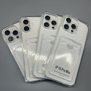 เคสโทรศัพท์แบบใสธรรมดาสำหรับ iPhone 16 15 14 13 12 Pro Max PLUS ฝาครอบโทรศัพท์กันกระแทก TPU - Product Image 4