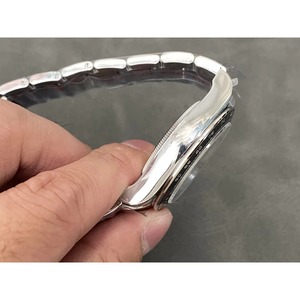 Montre mécanique Drioshipping avec bracelet en acier, mouvement 4132MAX, fond ajouré, fonction jour, bracelet en acier inoxydable, verre en alliage - Product Image 5