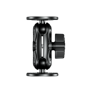 Soporte de Aluminio para Sonda de Pesca de 3.5 Pulgadas, Doble Enchufe, con Orificio AMPS, Placas Redondas para Lowrance, <span class=keywords><strong>Humminbird</strong></span>, Raymarine - Product Image 3