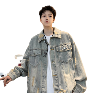 Alta Qualidade Em Segunda Mão Denim Casacos Estilos Mistos Direto De Fábricas Chinesas Atacado Pacotes de Roupas Usadas - Product Image 4