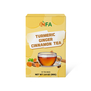 Private Label Turmeric Ginger Cinnamon Tea Savor the Warmth of Turmeric Cinnamon Crafted for an Exquisite Taste Journey Tea - Product Image 1